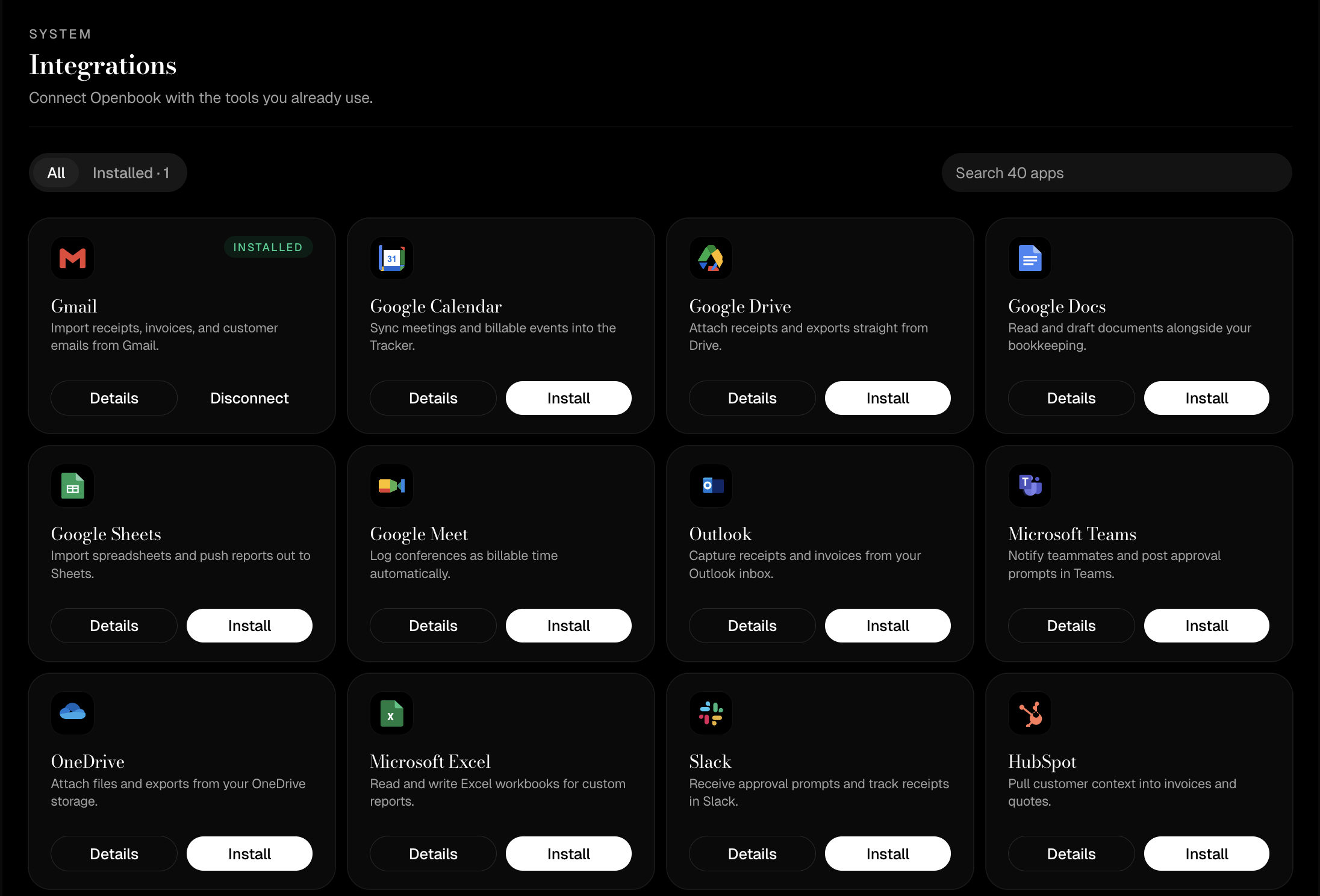 Integrations